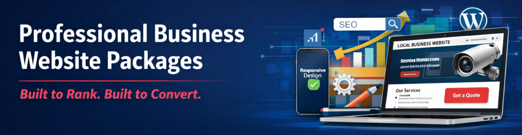 Business website packages in South Africa