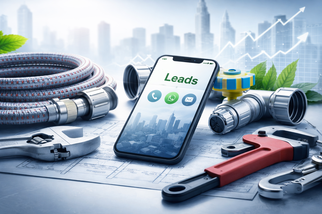 Plumber leads South Africa page for local SEO and lead generation websites